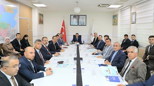 Valilik Toplantı Salonunda Nemrut Jeopark Toplantısı Yapıldı